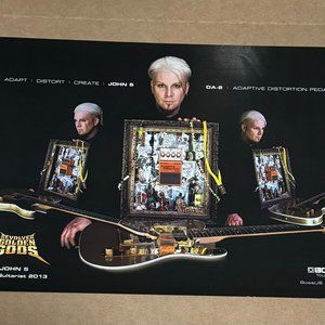 JOHN 5 - John Lowery - BOSS Pedals - 2013 Print Advertisement